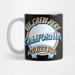 We Grew Here You Flew Here Mug